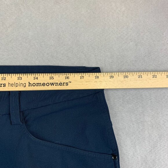 Lululemon Mens Pants 36 Navy Blue Chino Commission Pant Classic Warpstreme 36x33 - Picture 4 of 12